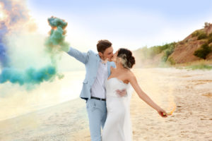 fumigènes mariage