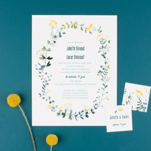 les tendances pour faire part mariage