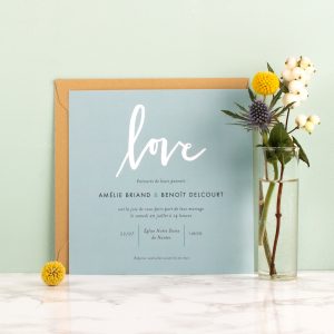 les thèmes tendances pour faire part mariage