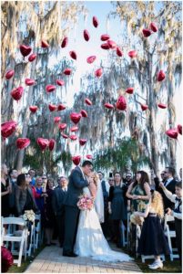 ballons coeur mariage